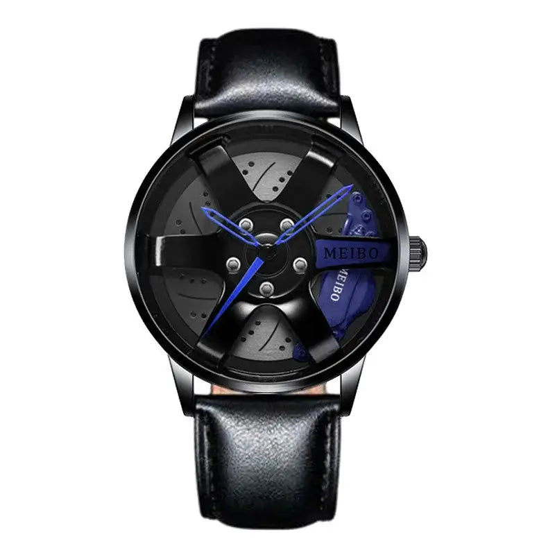 Montres en acier pour hommes 2024 sport et militaire - montre à mouvement quartz avec bracelet en acier inoxydable et cadran rond